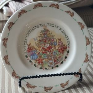 Bunnykins collector's plate
